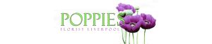 Poppies florist liverpool logo