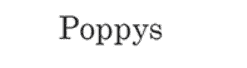 Poppys Sheffield logo