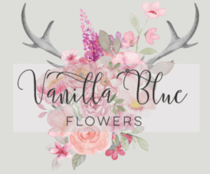 Vanilla Blue Flowers